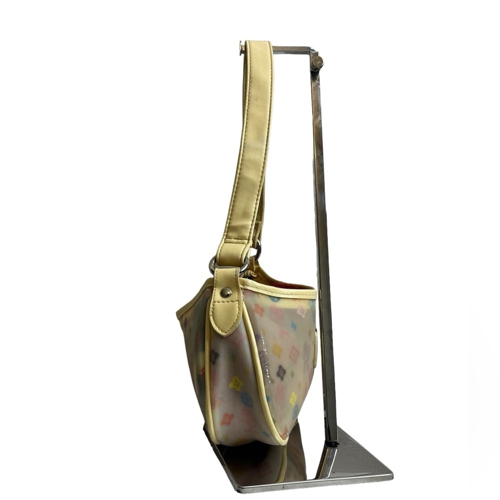 Vintage Bratz Y2K 2004 Frosted Jelly Monogram Vinyl Bag Purse Handbag - Picture 8 of 16